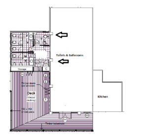 Plan of the Verandah Room