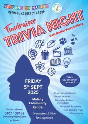 Welcome to Maleny Trivia Night