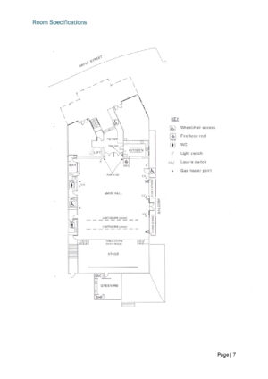 Main Hall Plan