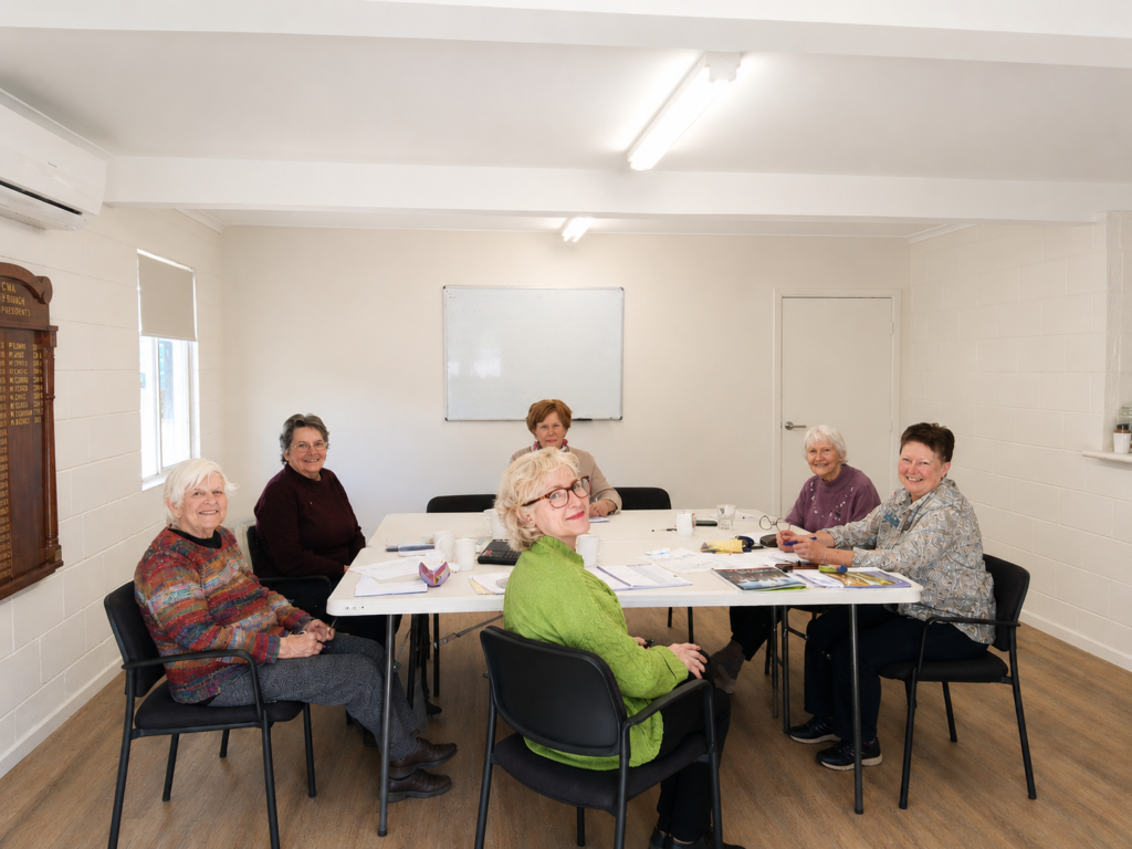 CWA ladies in the Bicentenary Meeting Room